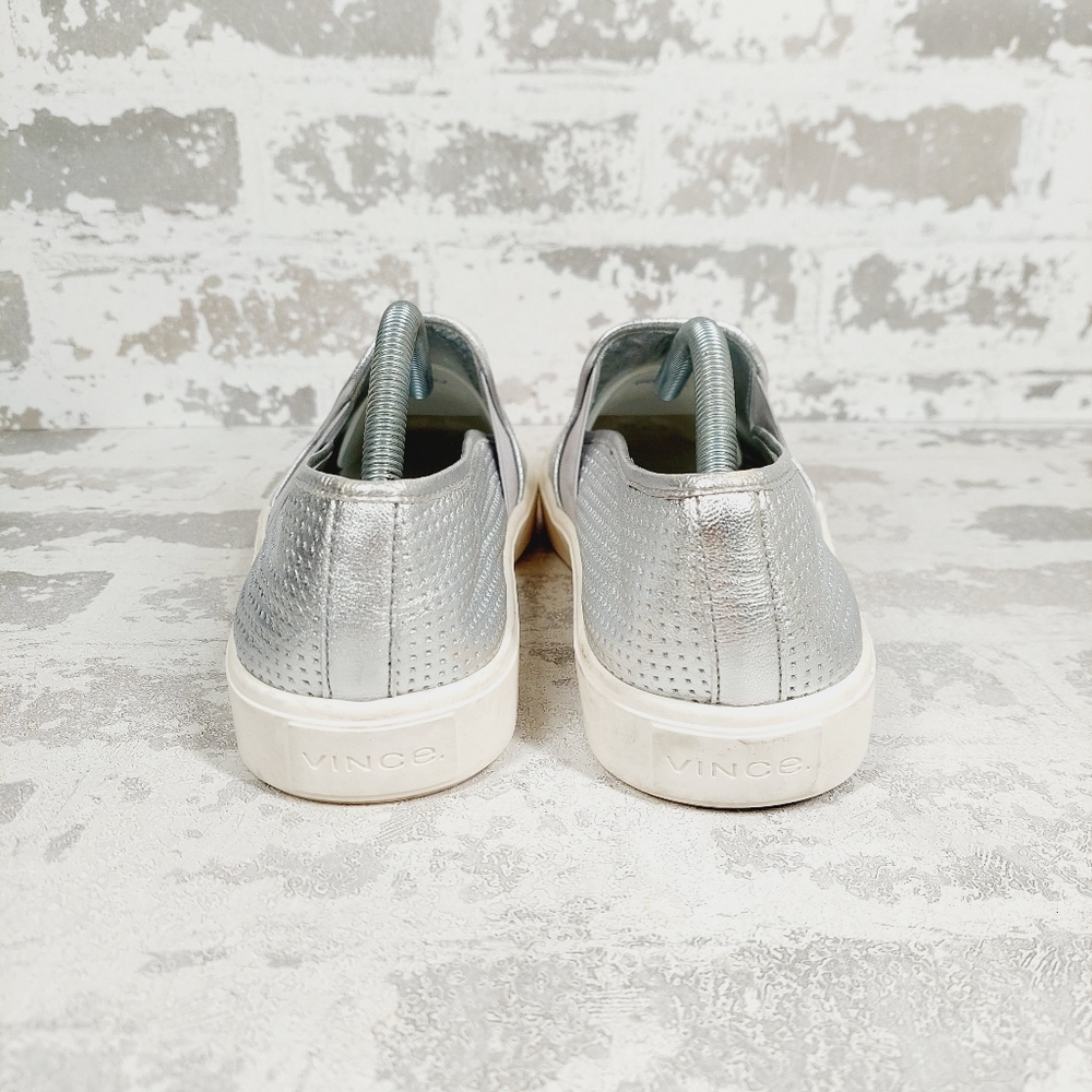 New Vince Womens Blair Slip on Fashion Sneakers i374 - Picture 4 of 10
